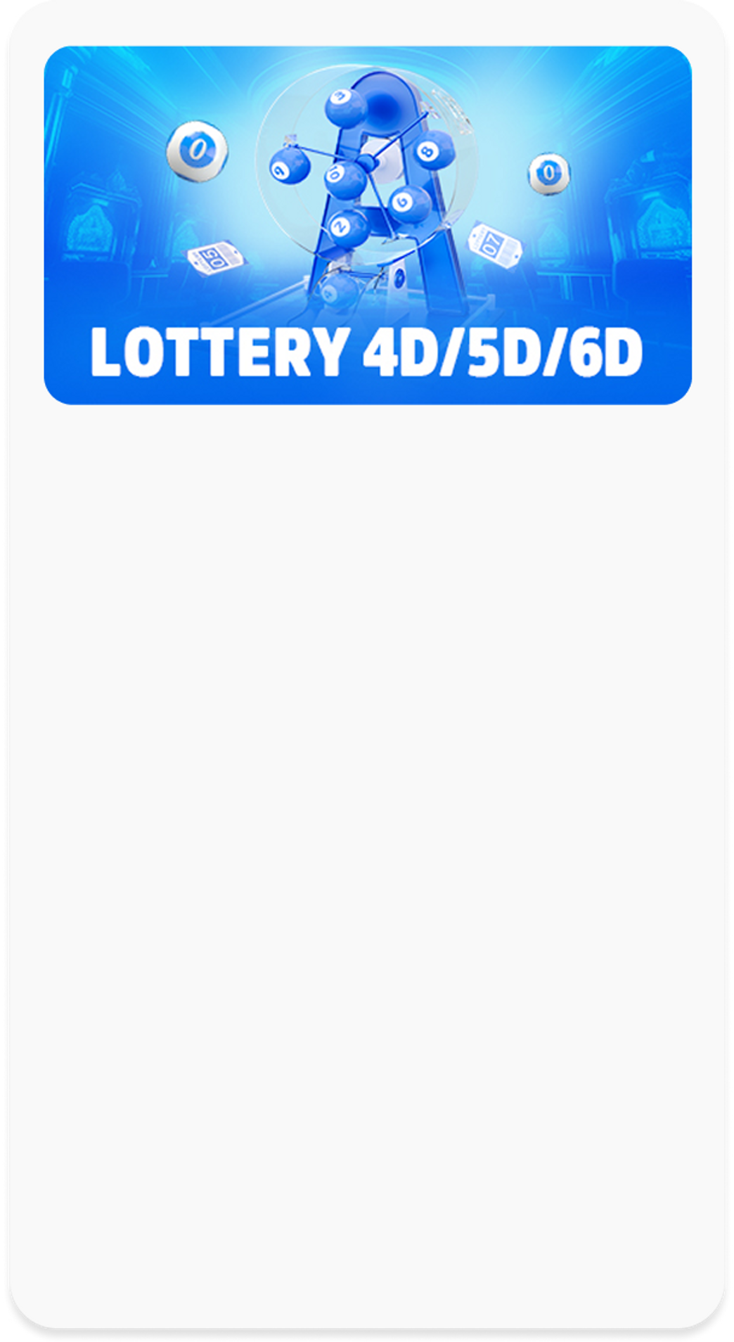 Winbox Lottery 4D/5D/6D