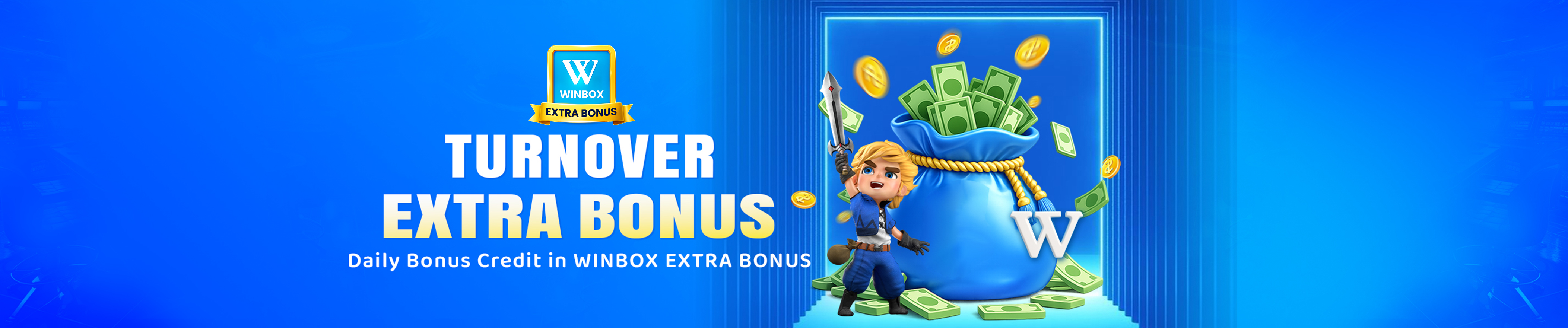 Winbox Turnover Extra Bonus daily bonus credit